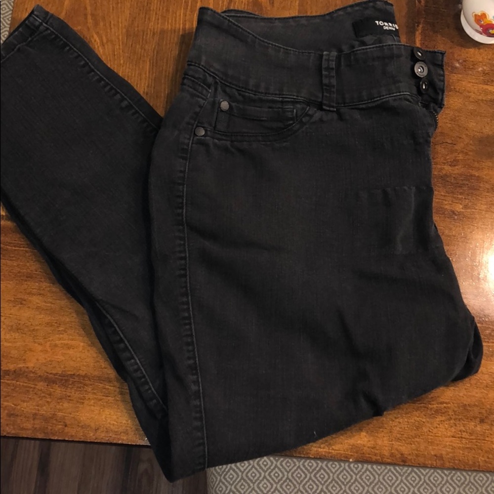 Black Torrid Skinny Jeans